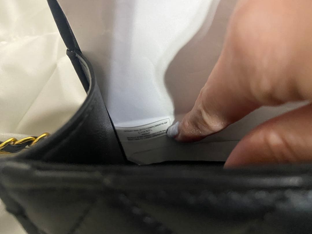 シャネル ブラック ミニバッグ チェーンショルダー　ノベルティ新品