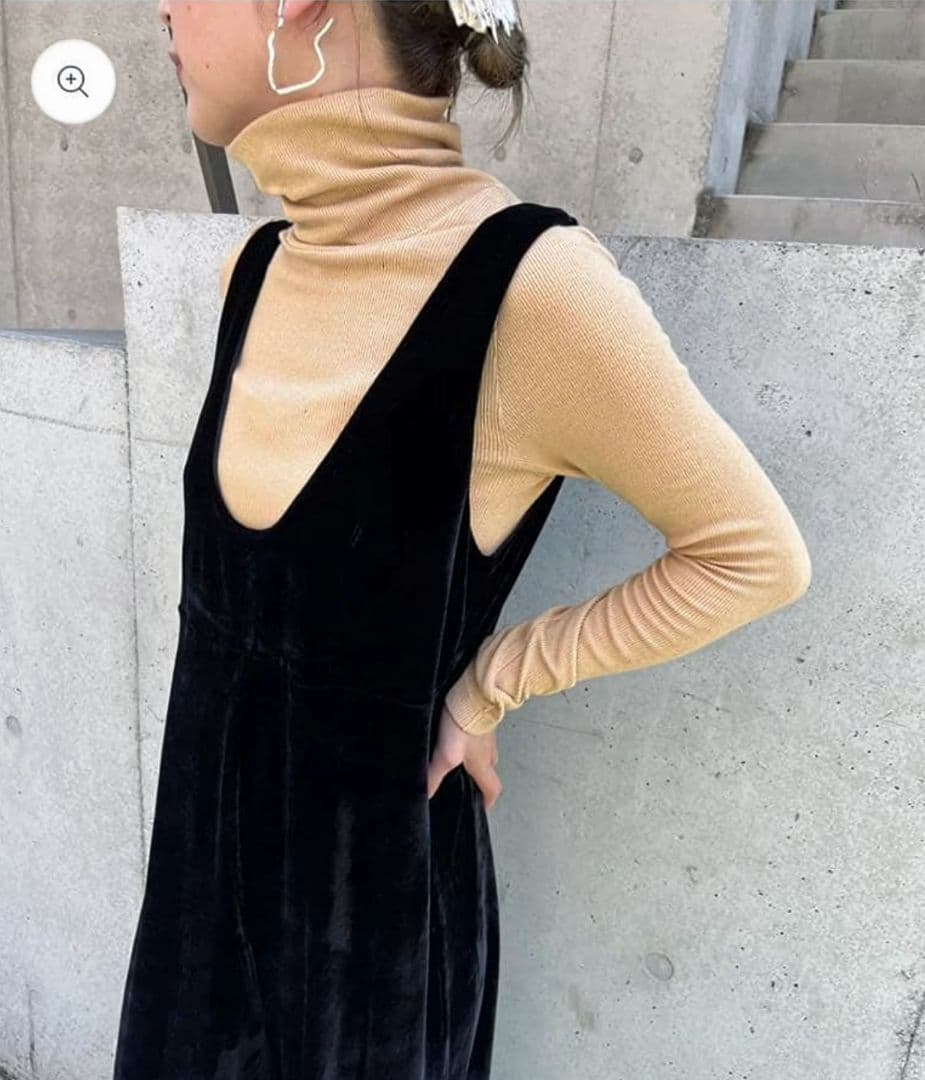 【 新品タグ付 】hholic エイチホリック ベロア オールインワン