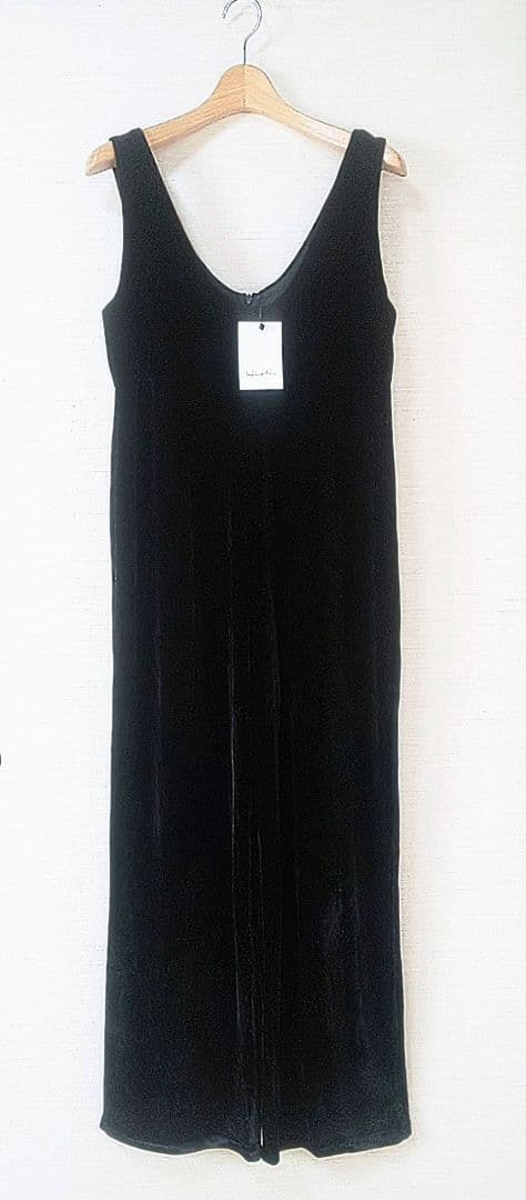 【 新品タグ付 】hholic エイチホリック ベロア オールインワン