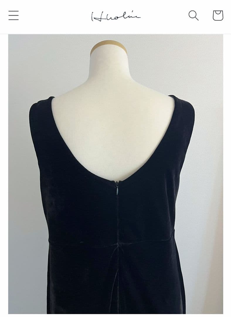 【 新品タグ付 】hholic エイチホリック ベロア オールインワン