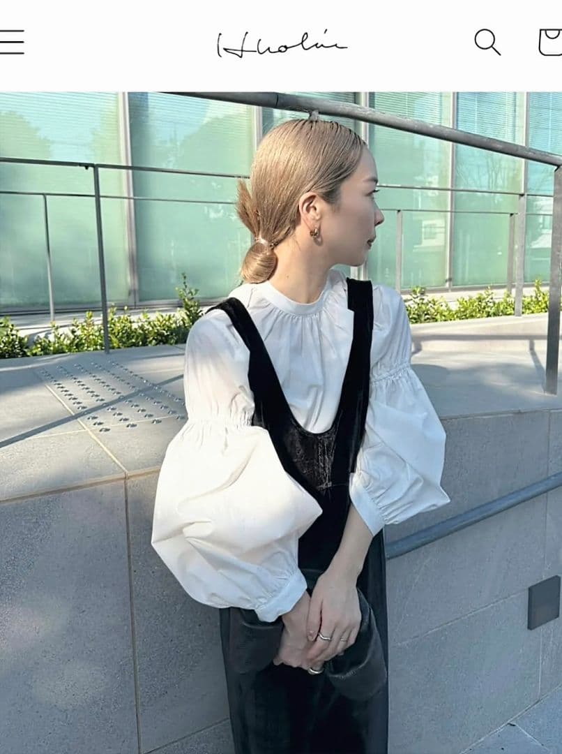 【 新品タグ付 】hholic エイチホリック ベロア オールインワン