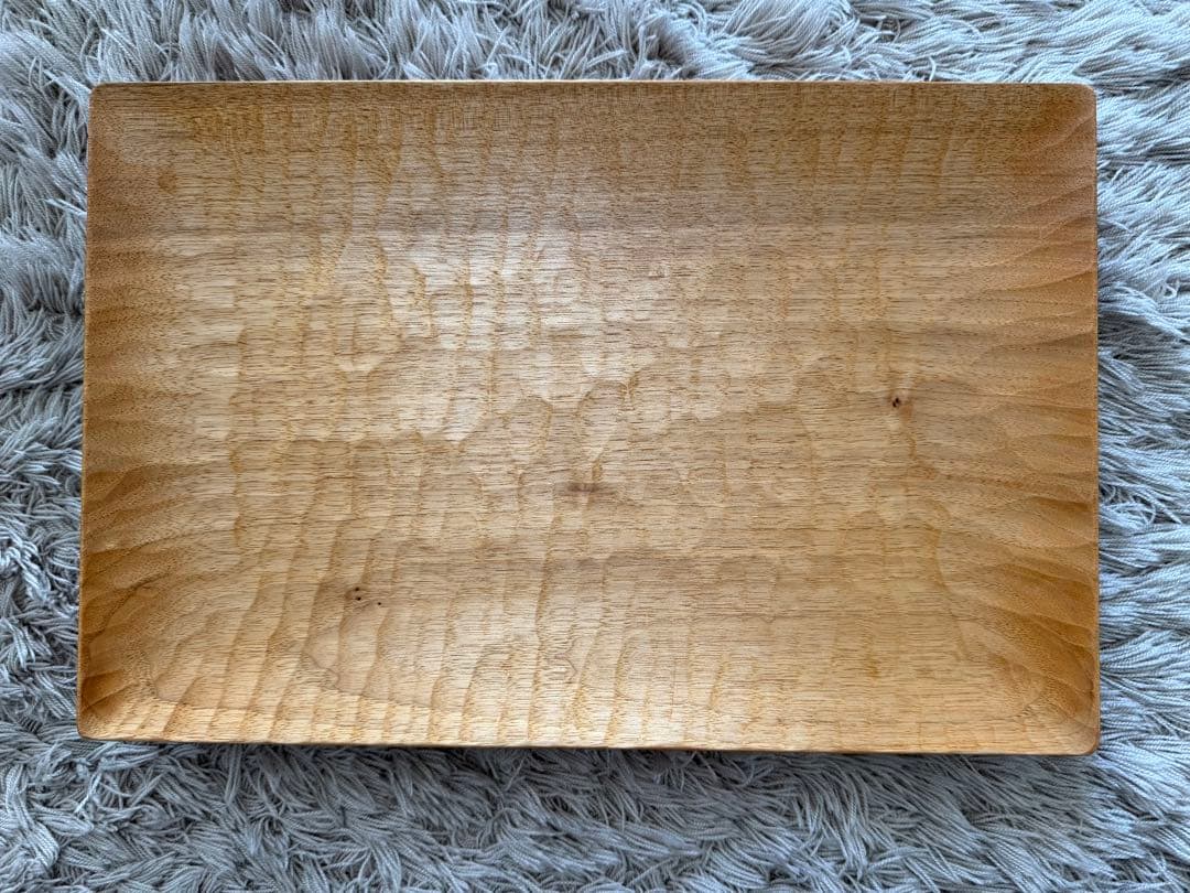 山口和宏さん トレー 胡桃 36cm