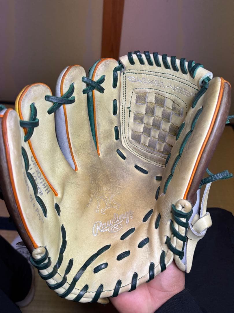 ローリングス　オーダー軟式グラブ　オーダーグローブ　左投げ用　左利き用　左