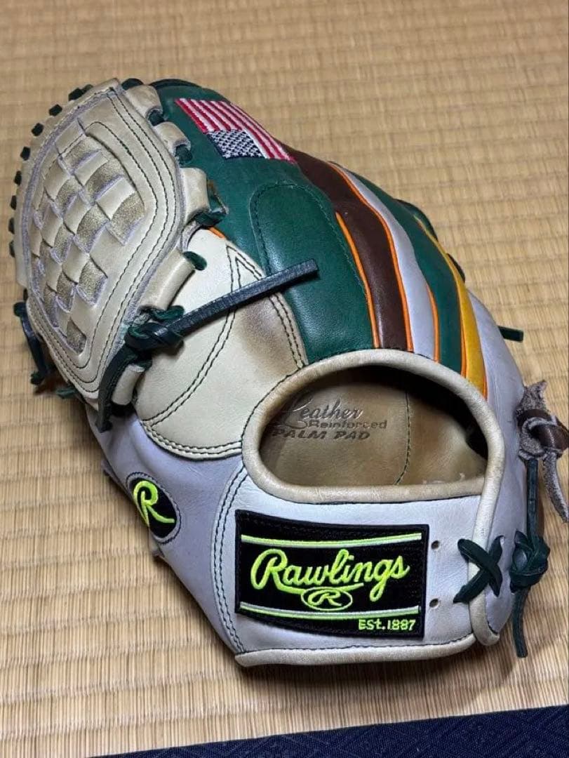 ローリングス　オーダー軟式グラブ　オーダーグローブ　左投げ用　左利き用　左