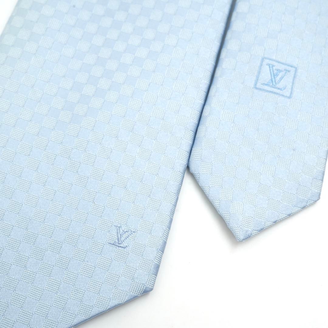 ✨新品未使用品✨　LOUIS VUITTON ネクタイ　モノグラム　ダミエ柄
