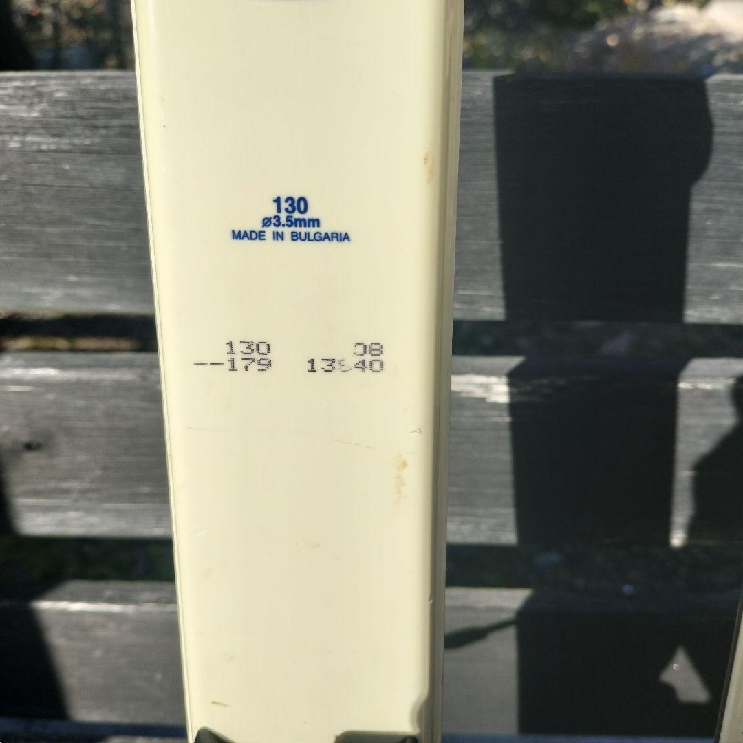 子供 スキー板 130㌢ ビンディング ブーツ 26㌢ ストック 90㌢ セット