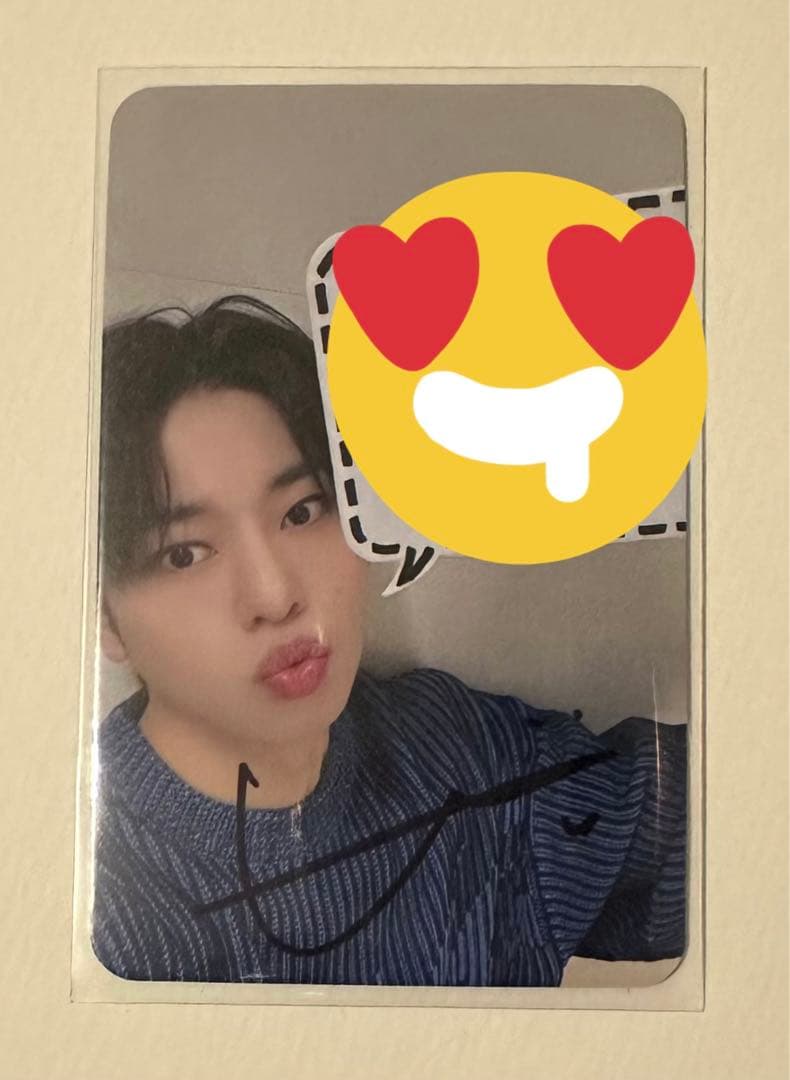 AB6IX  未公開　ドンヒョン　ナクソポカ　落書きポカ チェキ