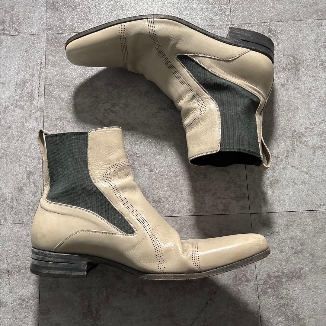 靴 dior homme 2006ss Side gore boots 42