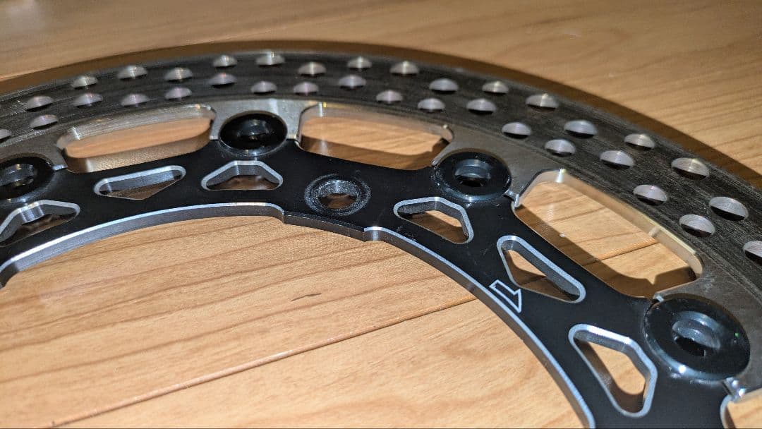 NECTO フローティング　ブレーキローター　Ninja250 ZX-25r