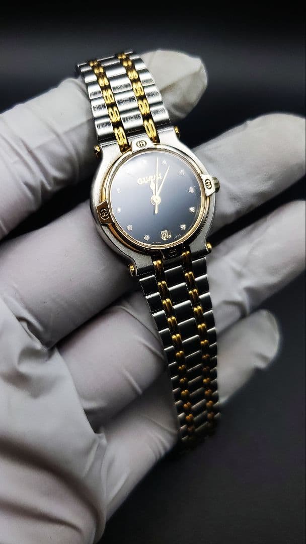 y*a様 【稼働品】美品。元箱、付き。　グッチ　GUCCI 9000L11個ダイ