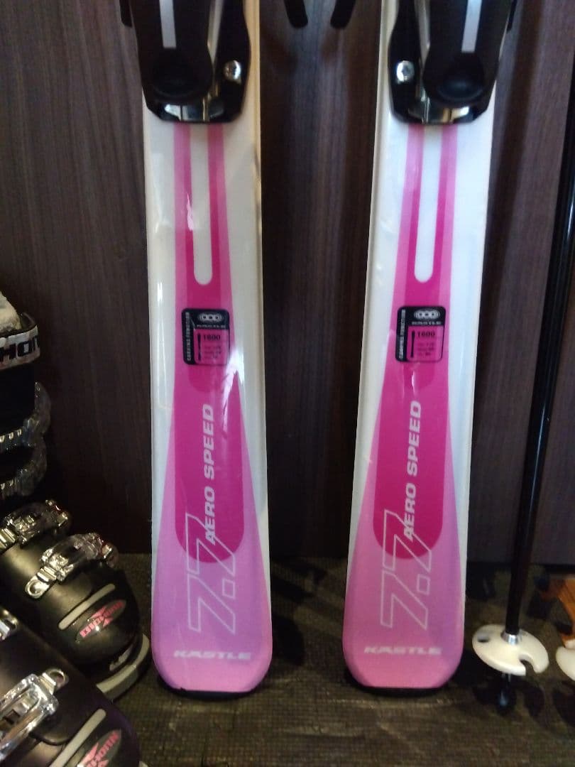 【ハイエンド】学生・レディース用/スキーセット/メンテ・WAX済み✔超軽量板！！