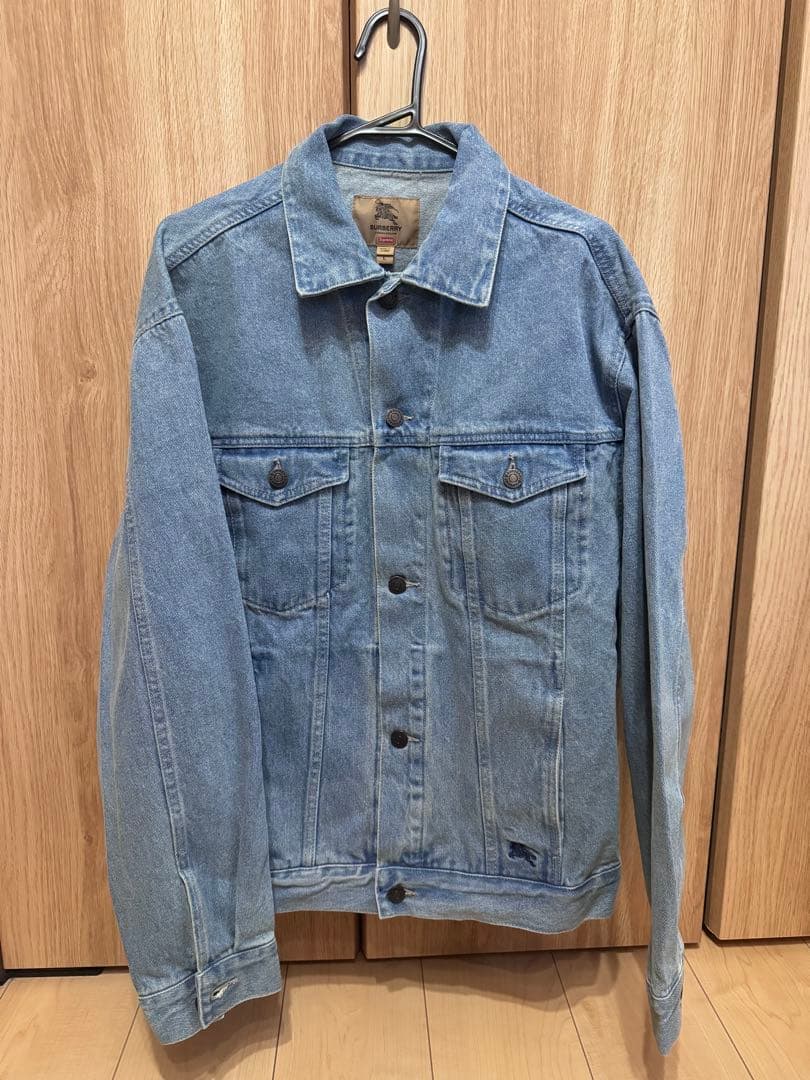 BURBERRY×supreme デニムジャケット Mサイズ