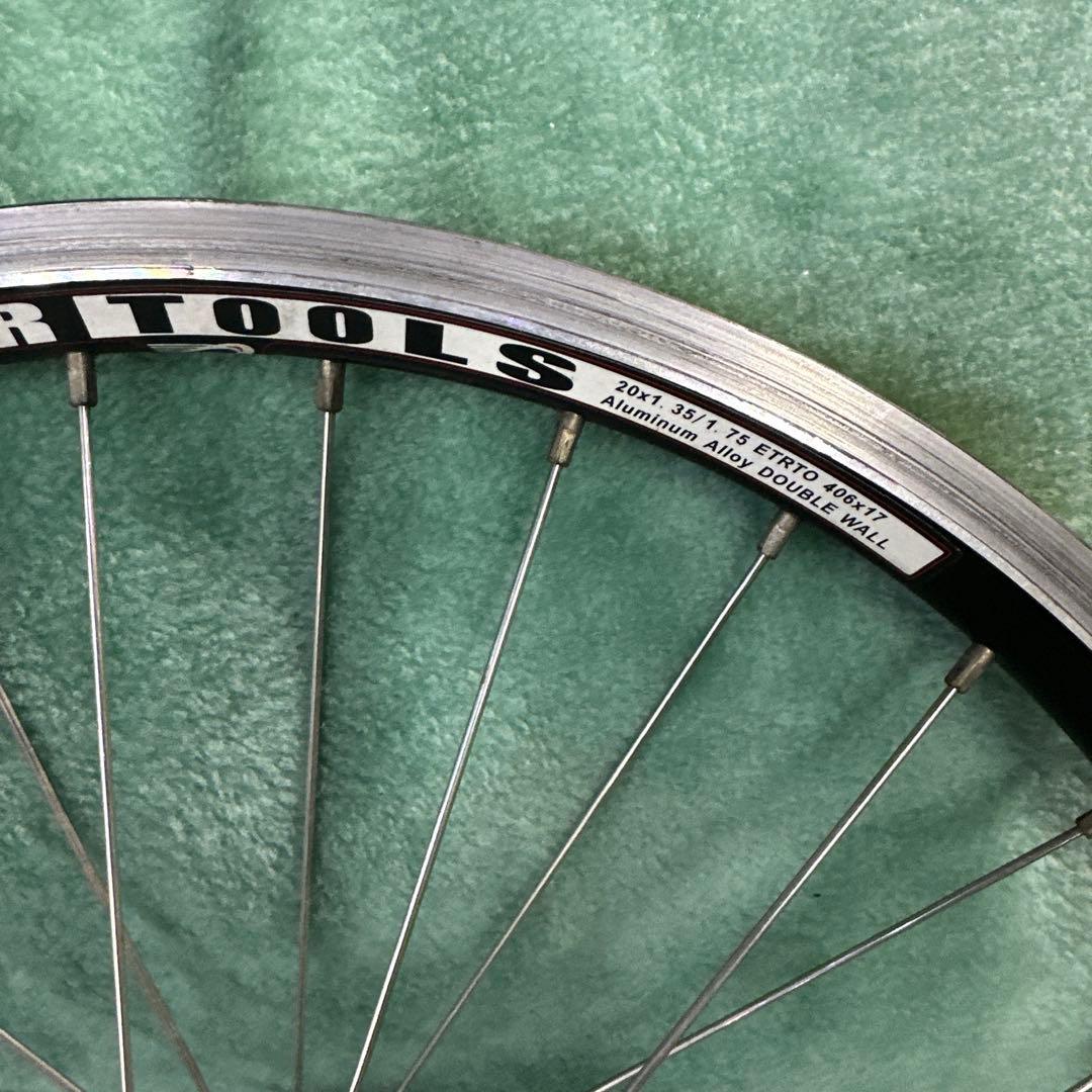 m*6様 20インチ406ホイール中古品　前後