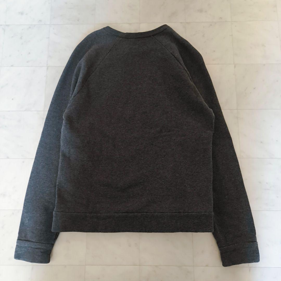 N°21 フロッキーロゴ ボンディングプルオーバー スウェット トレーナー