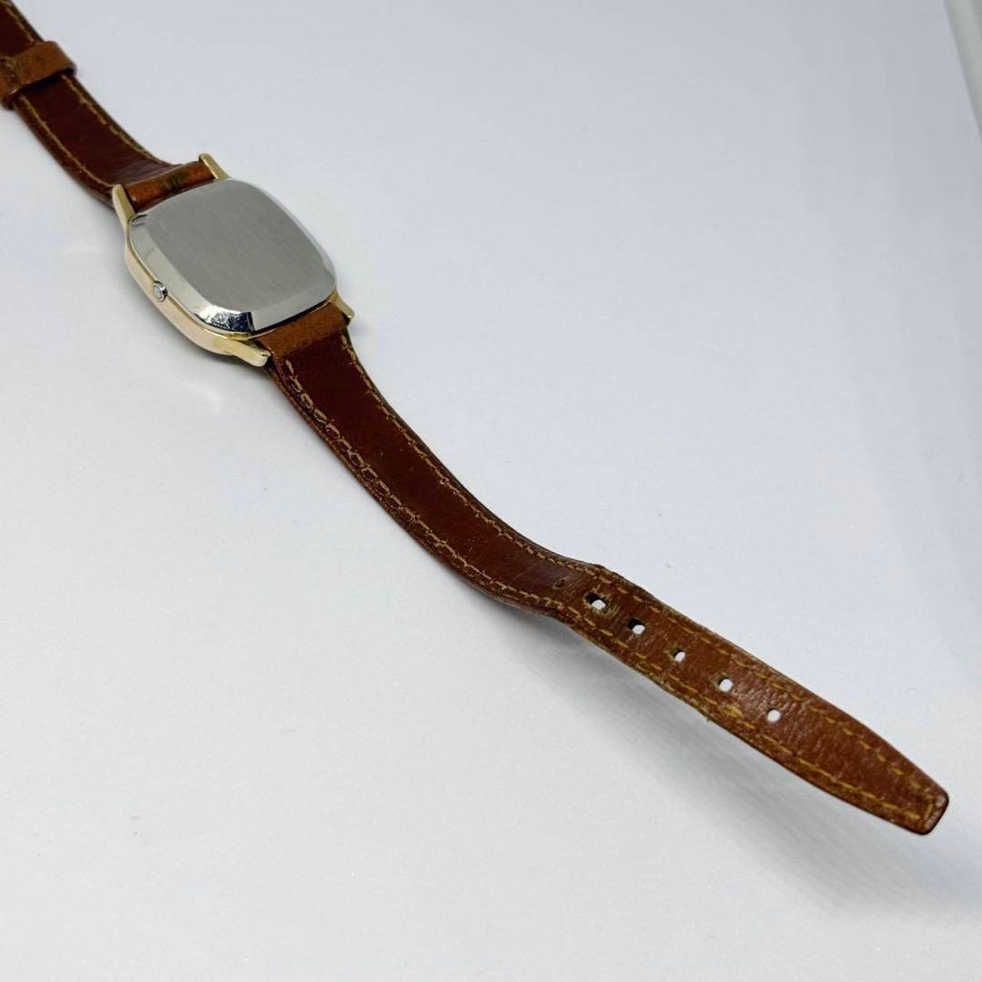 OMEGA デビル プッシュ式リューズ クォーツ レディース腕時計 40