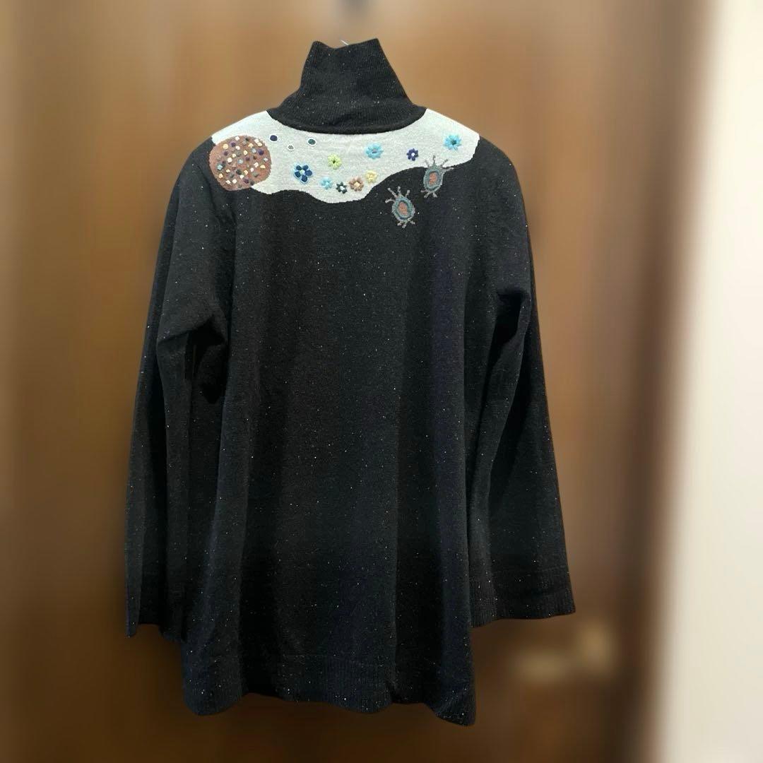最終価格‼️美品❣️トクコ・プルミエヴォル　フラワー刺繍 チュニック