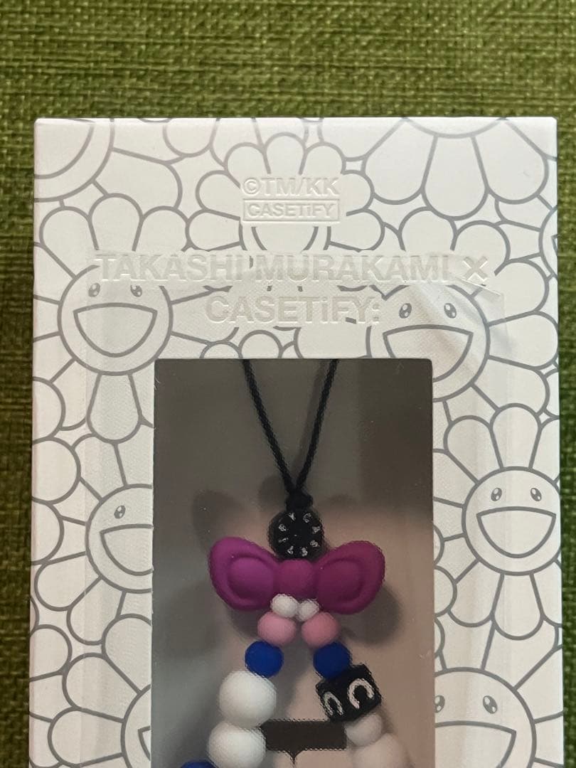 CASETIFY 村上隆 MR DOB スマホストラップ 完売品 ホワイト