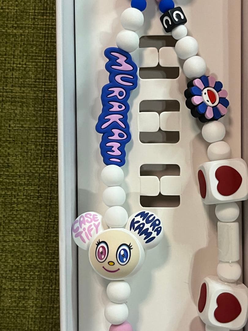 CASETIFY 村上隆 MR DOB スマホストラップ 完売品 ホワイト