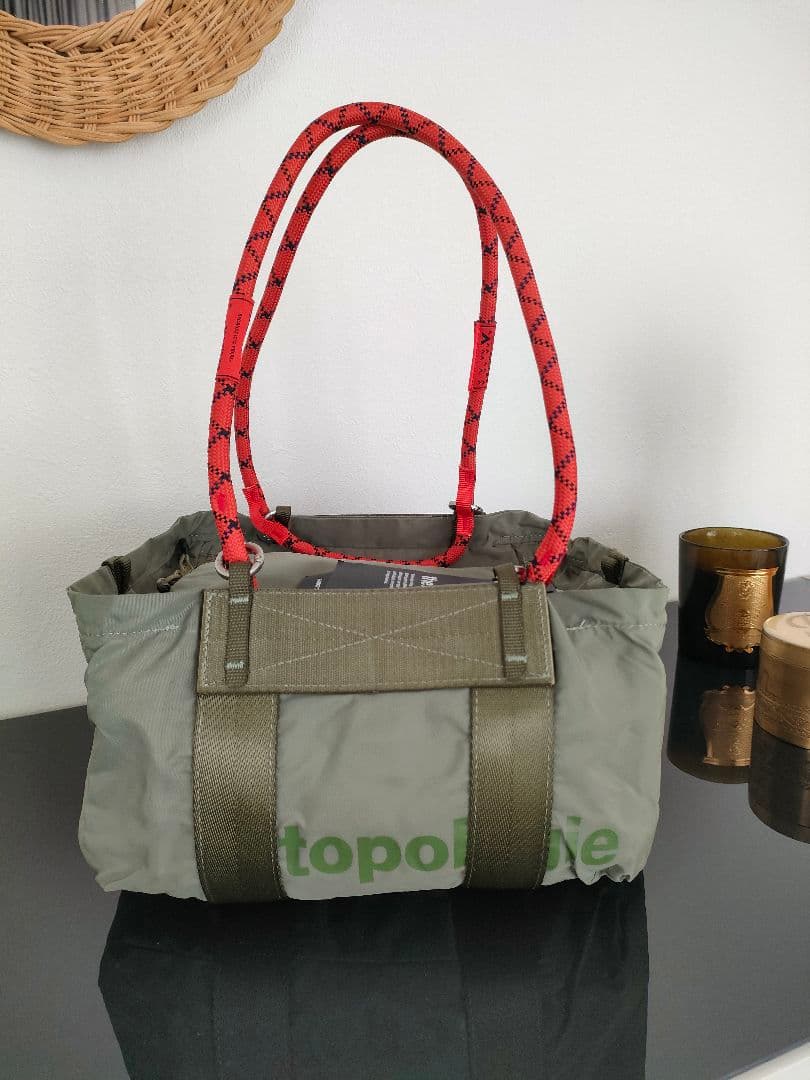 トポロジー サミット ダッフル スモール モスグリーン　ボストン　タグ無し