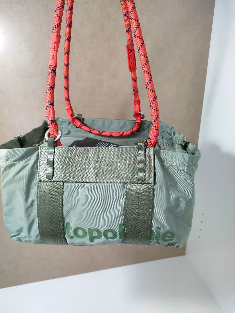 トポロジー サミット ダッフル スモール モスグリーン　ボストン　タグ無し