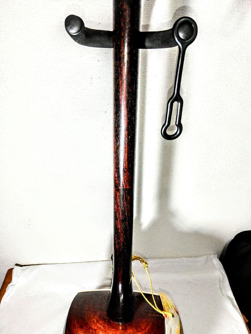 三味線 中棹 地唄 民謡 子持ち綾杉胴 紅木