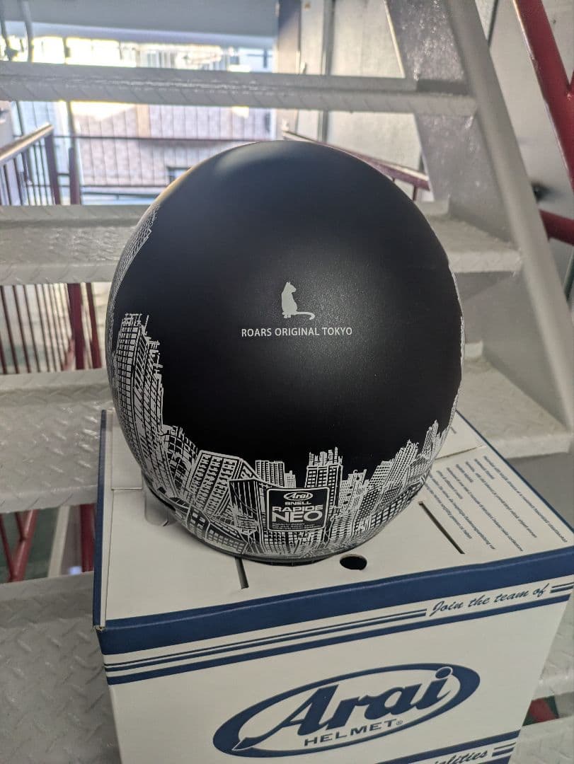 ロアーズオリジナル ARAIラパイドNEO ブラック【希少】61-62サイズ