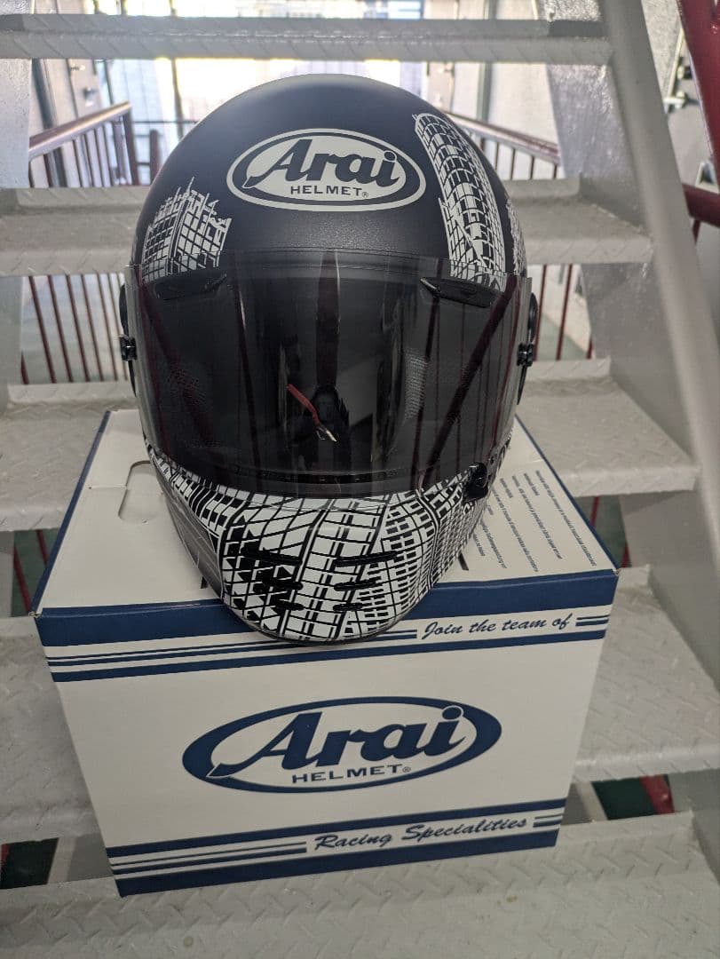 ロアーズオリジナル ARAIラパイドNEO ブラック【希少】61-62サイズ