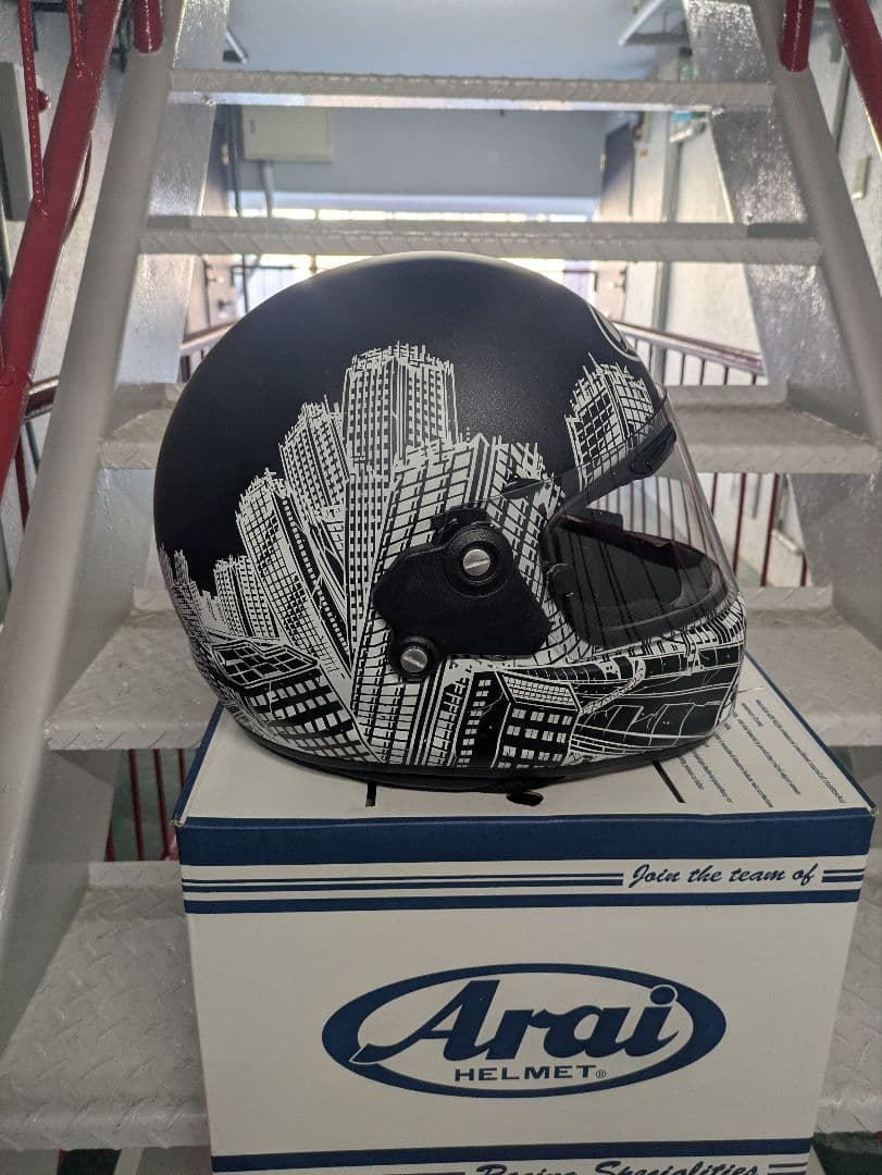 ロアーズオリジナル ARAIラパイドNEO ブラック【希少】61-62サイズ