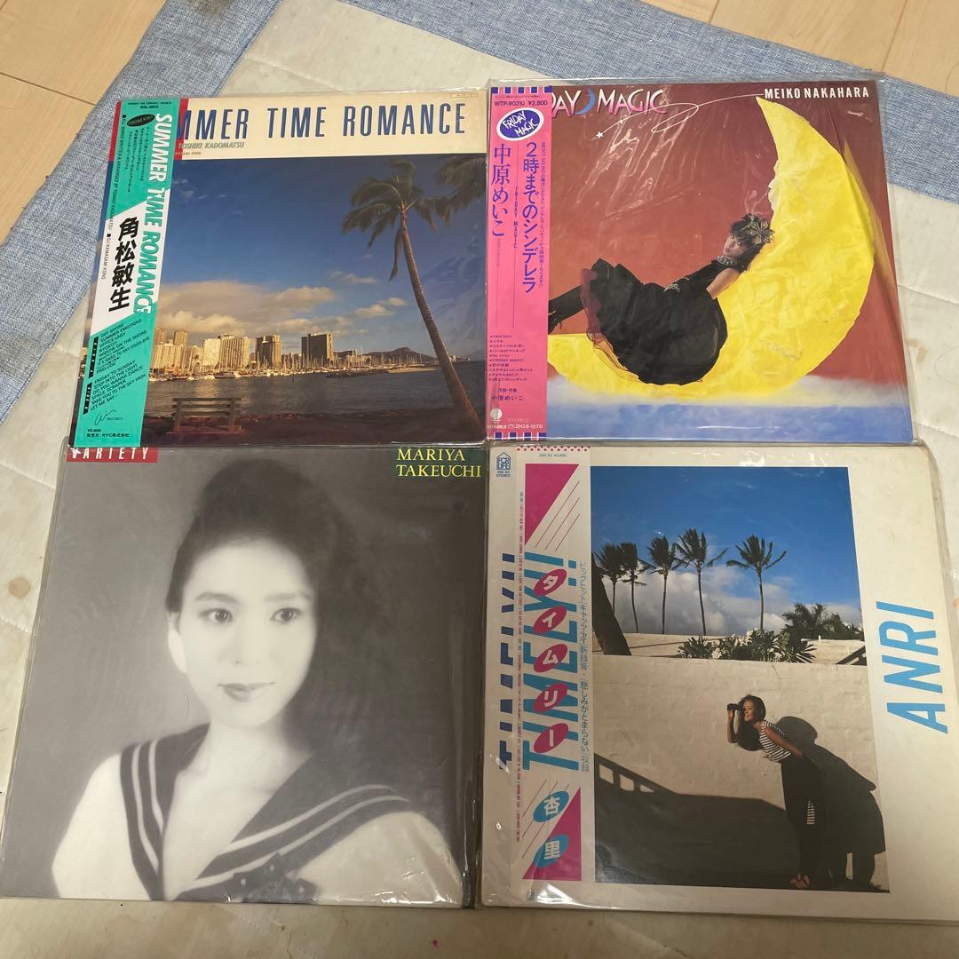 city pop 邦楽レコードセット 4枚