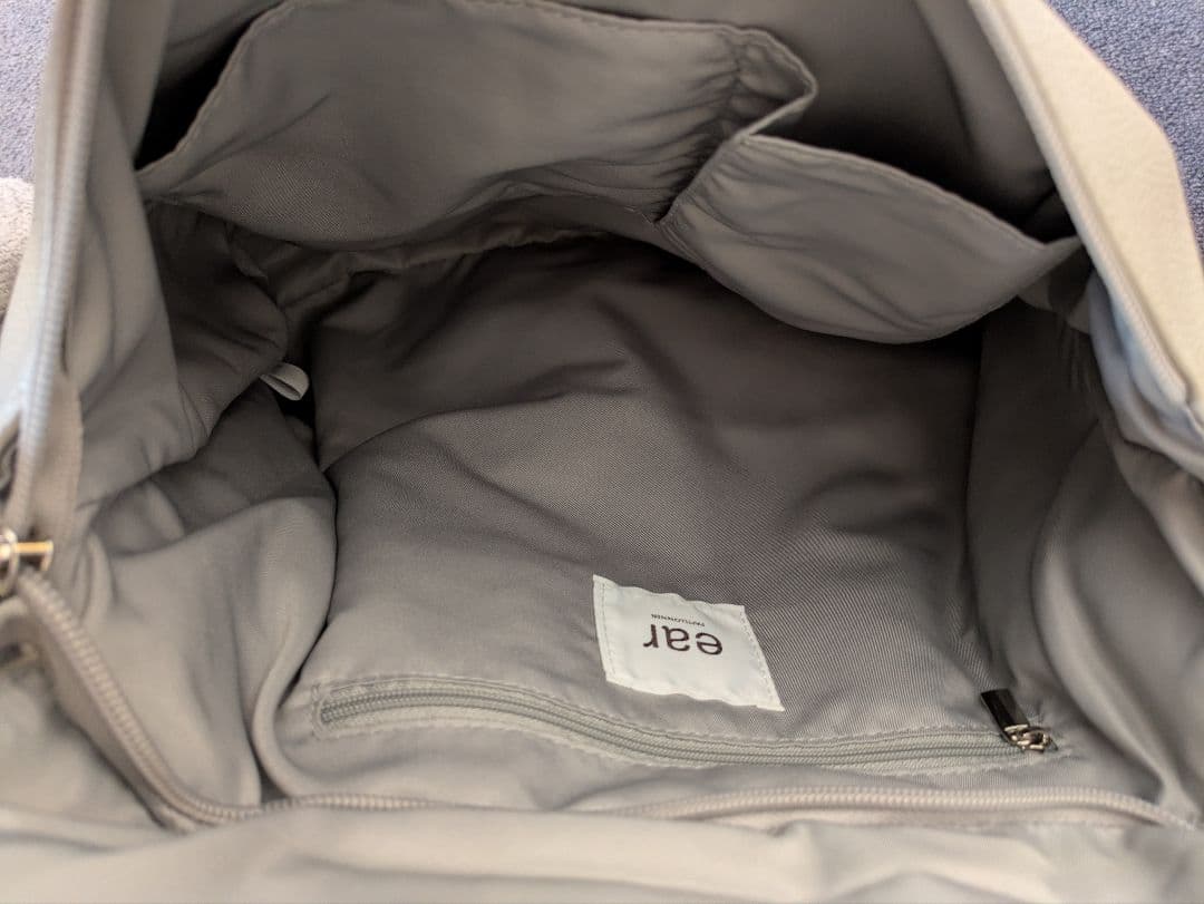 ear PAPILLONNER 樹脂チャームフラップリュック