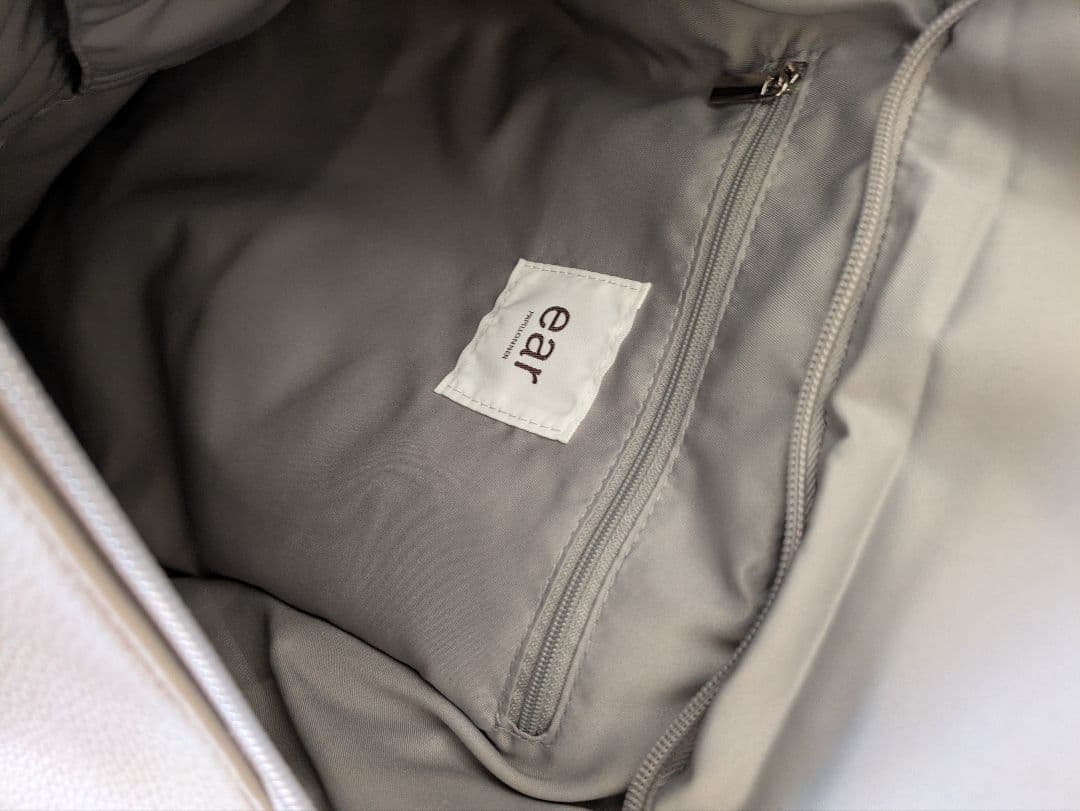 ear PAPILLONNER 樹脂チャームフラップリュック