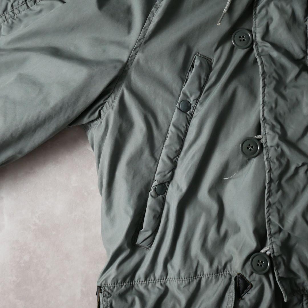 アメリカ軍 70s USA製 N-3B フライトジャケット カーキ M