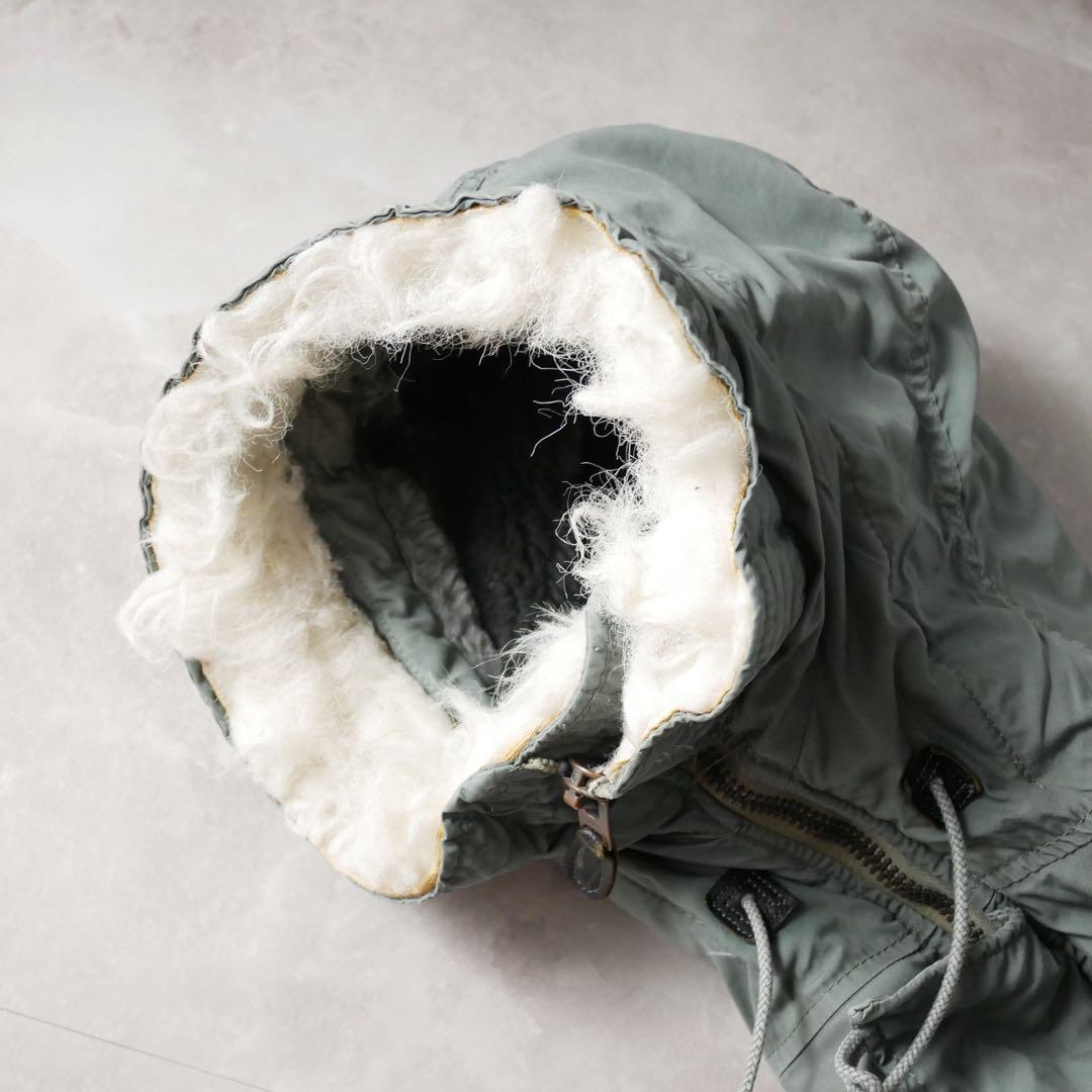 アメリカ軍 70s USA製 N-3B フライトジャケット カーキ M