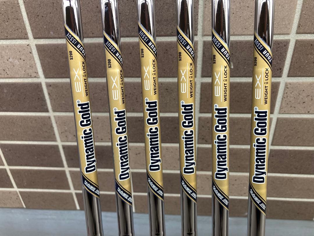 ダイナミックゴールド ツアーイシュー s200 6本（5〜P）EXウェイトロック