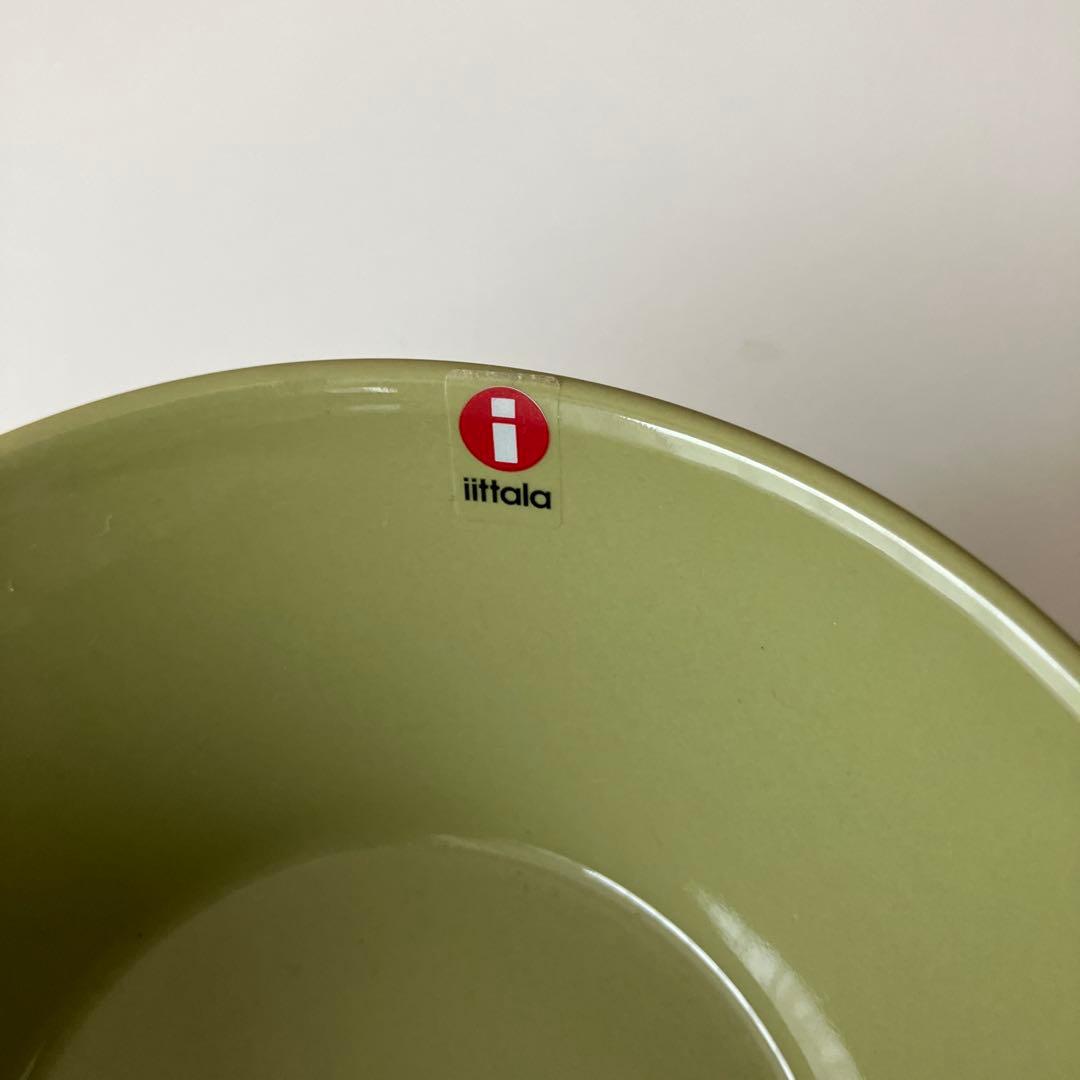  イッタラ　ティーマ　15cmオリーブグリーン　ボウル　廃盤色