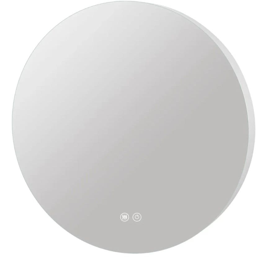 女優ミラー 壁掛け 鏡 直径60cm 飛散防止加工 調光可 ledライト付