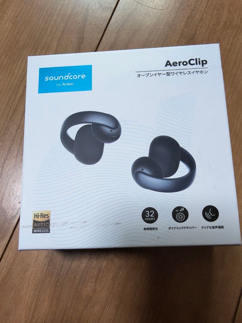 soundcore AeroClip ワイヤレスイヤホン