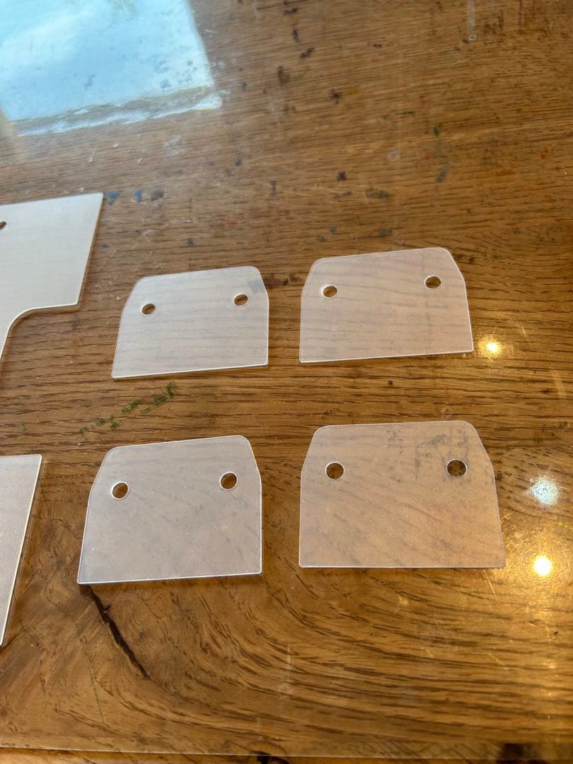 ALC スノーボードプレート 青