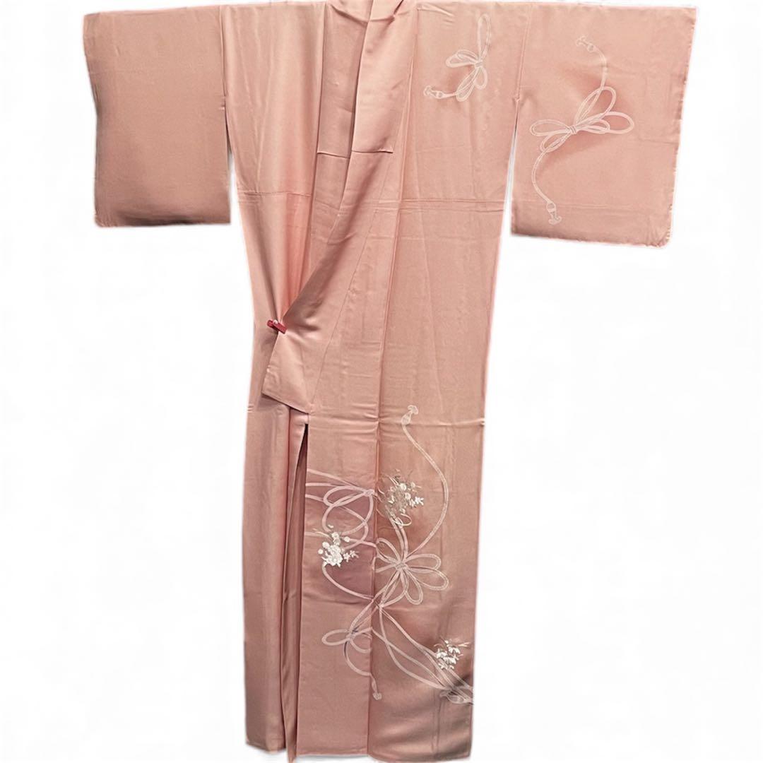 高級　未使用 正絹 付け下げ 訪問着　着物 刺繍