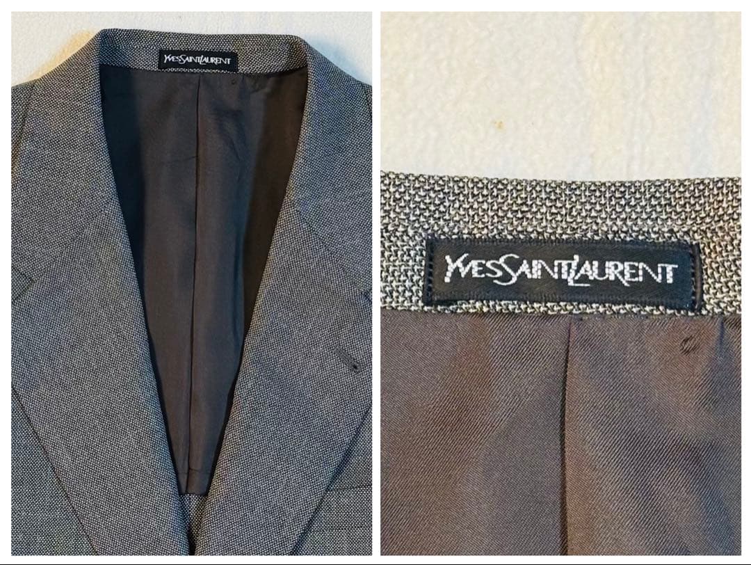 美品 Yves Saint Laurent イヴサンローラン セットアップスーツ