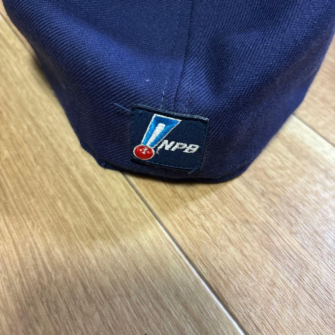 NEW ERA 59FIFTY ネイビー ヤクルトスワローズロゴ キャップ