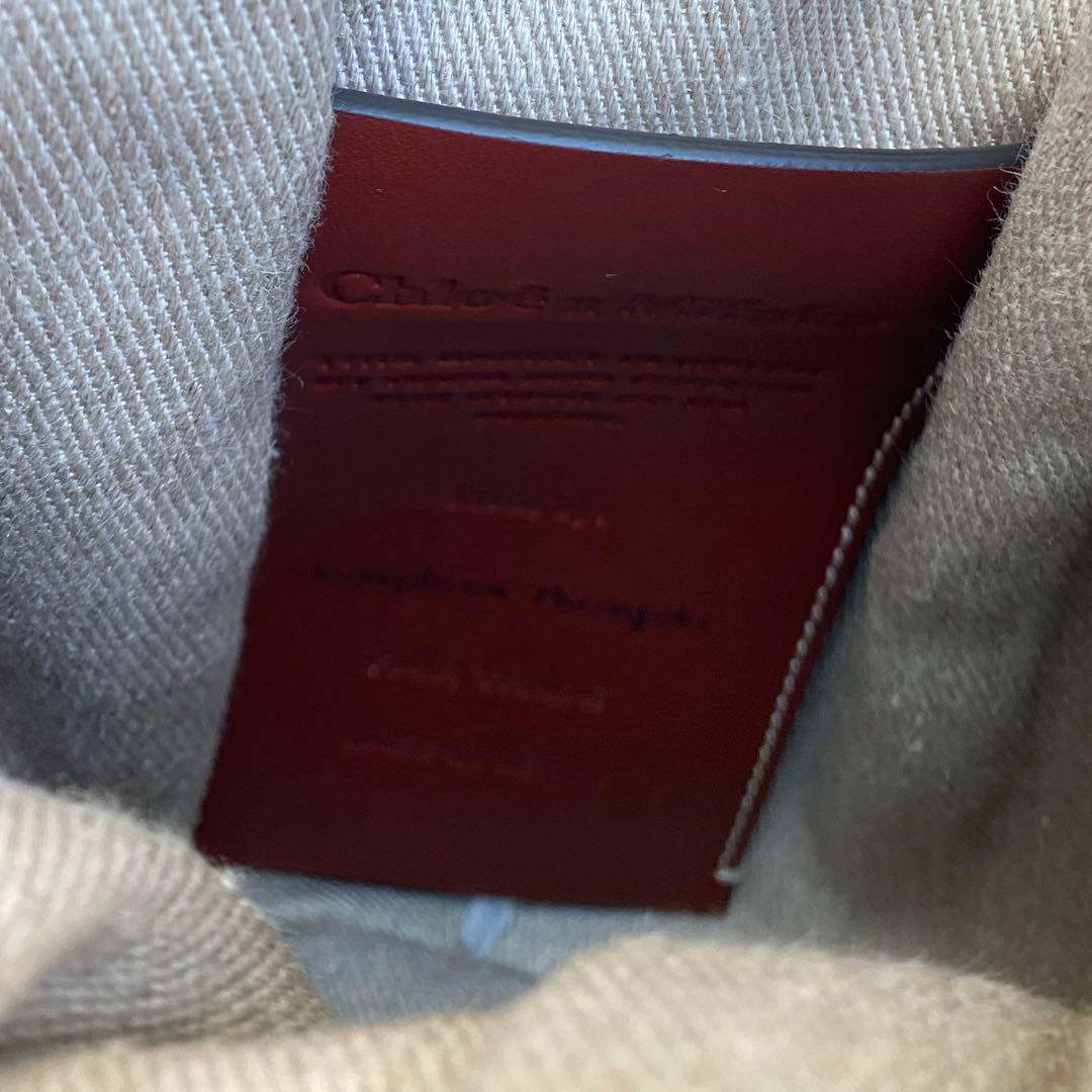 クロエ Chloe Woody スモールバスケット かごバッグ