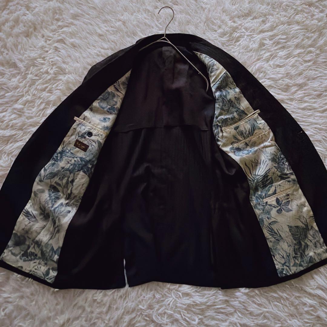 XLサイズ ポールスミスコレクション 裏地総柄 花柄 スーツ セットアップ