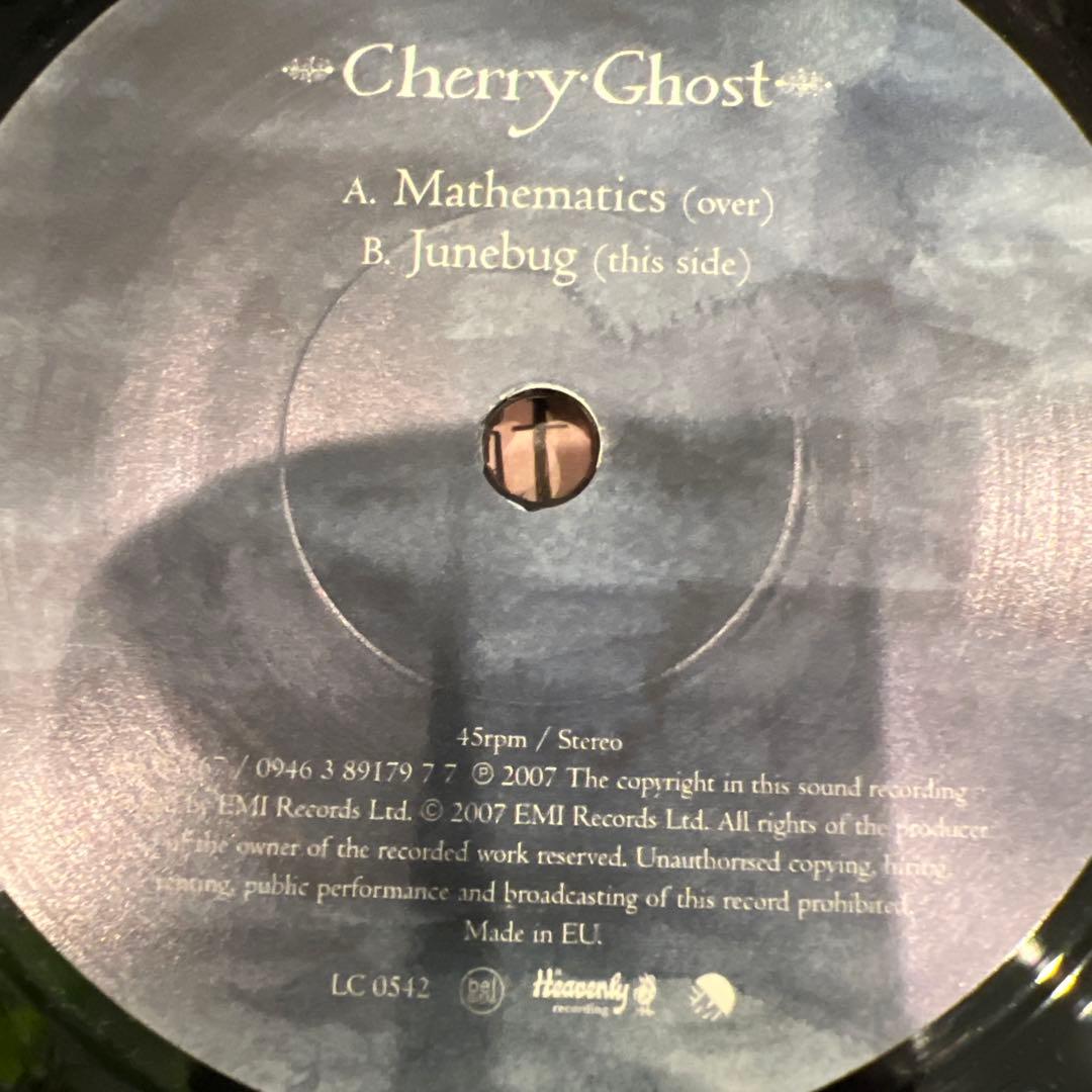アート・デザイン・音楽 cherry ghost mathmatics 7inch LP