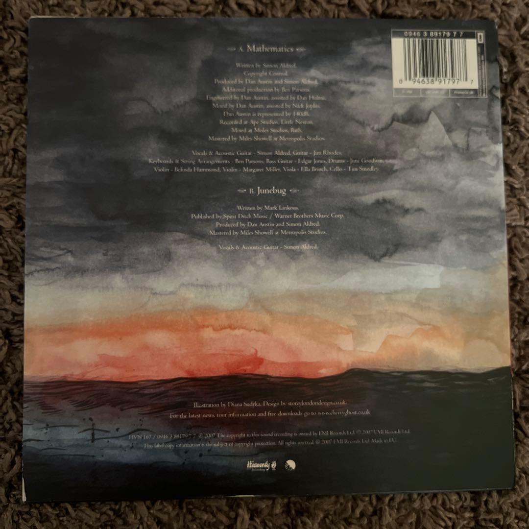 アート・デザイン・音楽 cherry ghost mathmatics 7inch LP