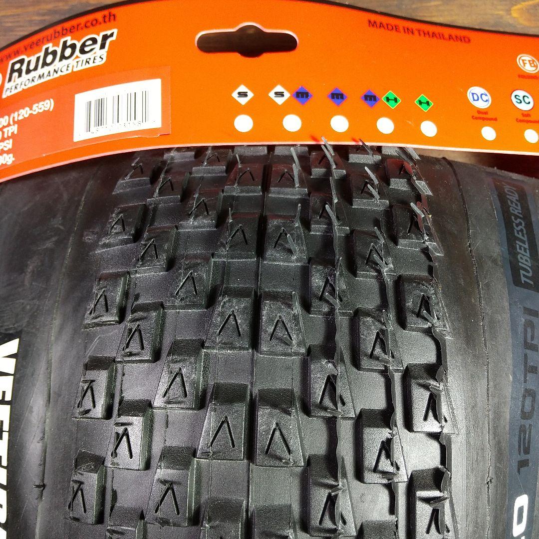 Vee Rubber 26x4.00 ファットバイク用タイヤ①