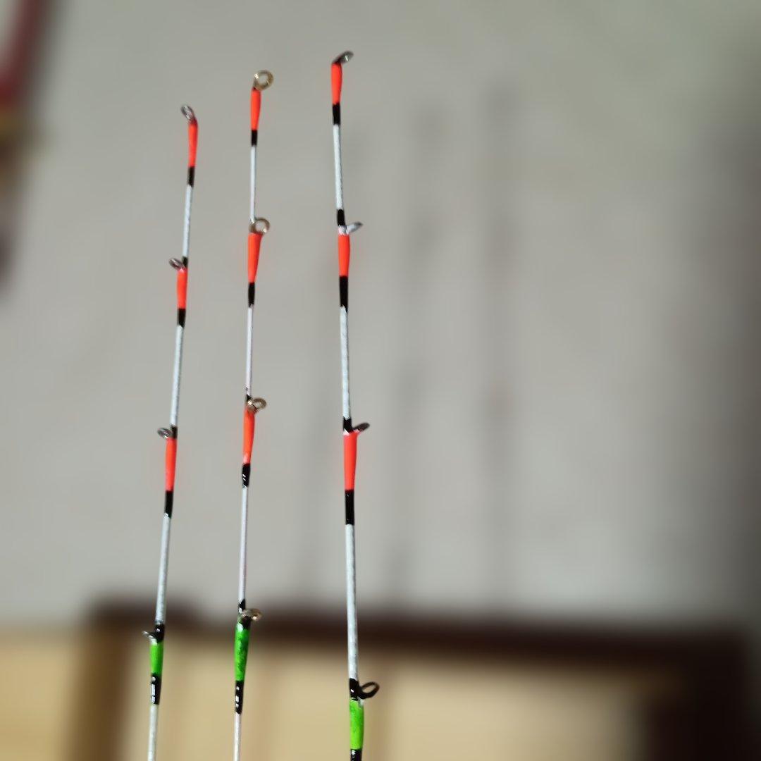 チヌ竿　筏竿　 手作り　布袋竹