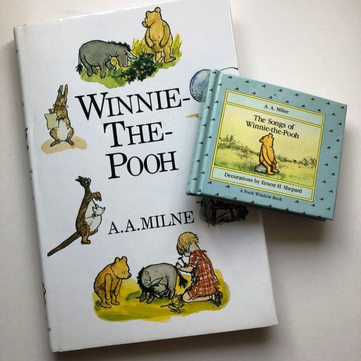 くまのプーさん　絵本　英字　2冊