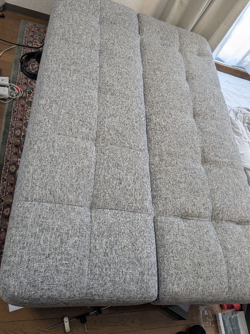 Bambookuzu ニトリ NITORI ソファベッドマークスAM GY