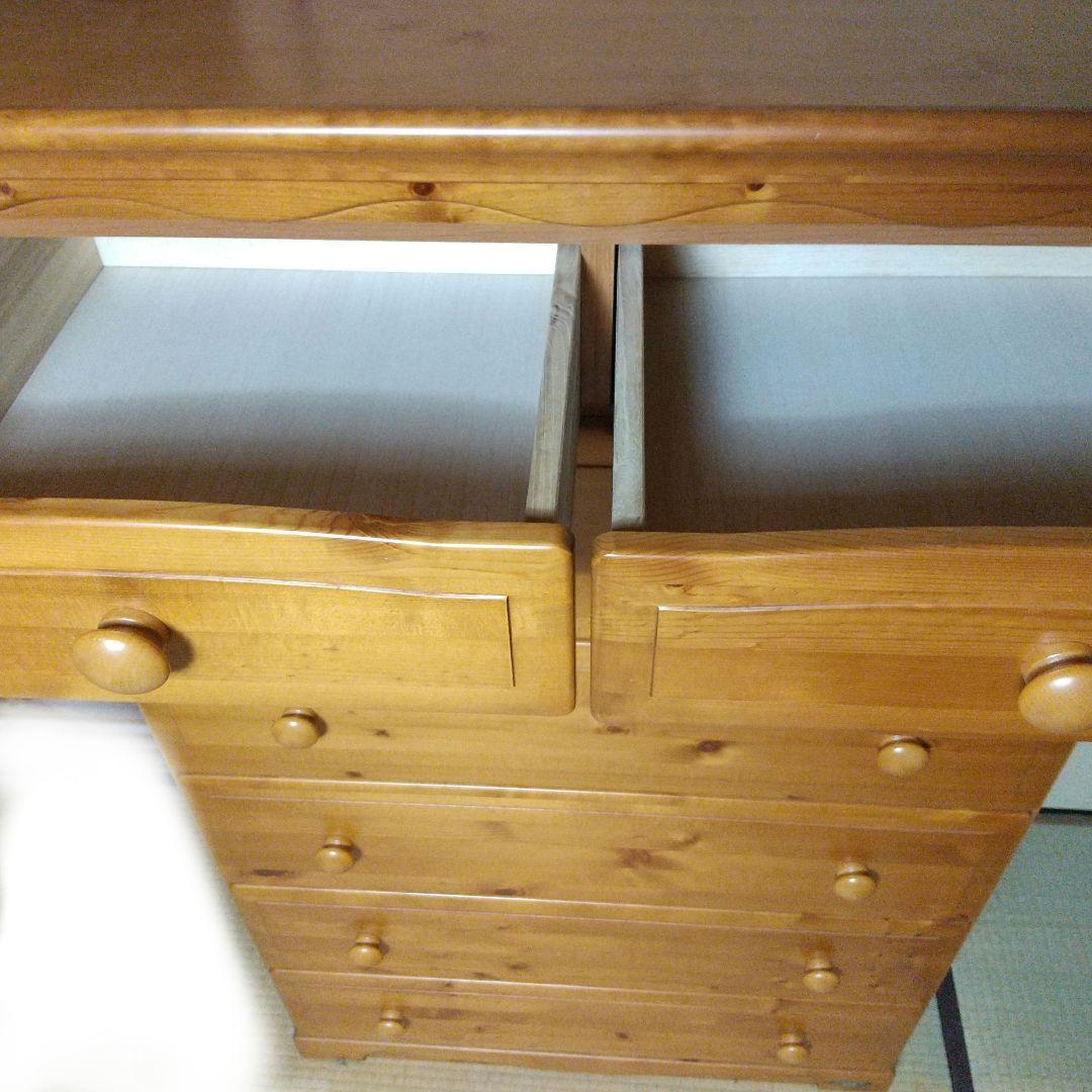整理箪笥 木製家具 カントリー 引き出し収納家具 木製カントリー